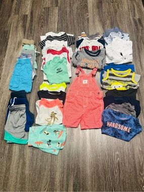 Toddler Boys Spring/Summer Clothing BUNDLE 1